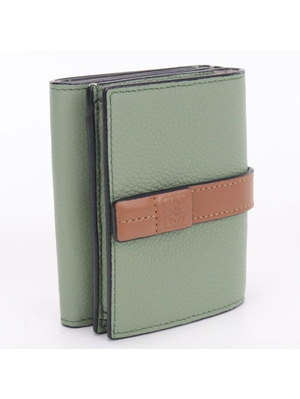 Loewe Trifold Wallet Anagram Soft Grain Calfskin